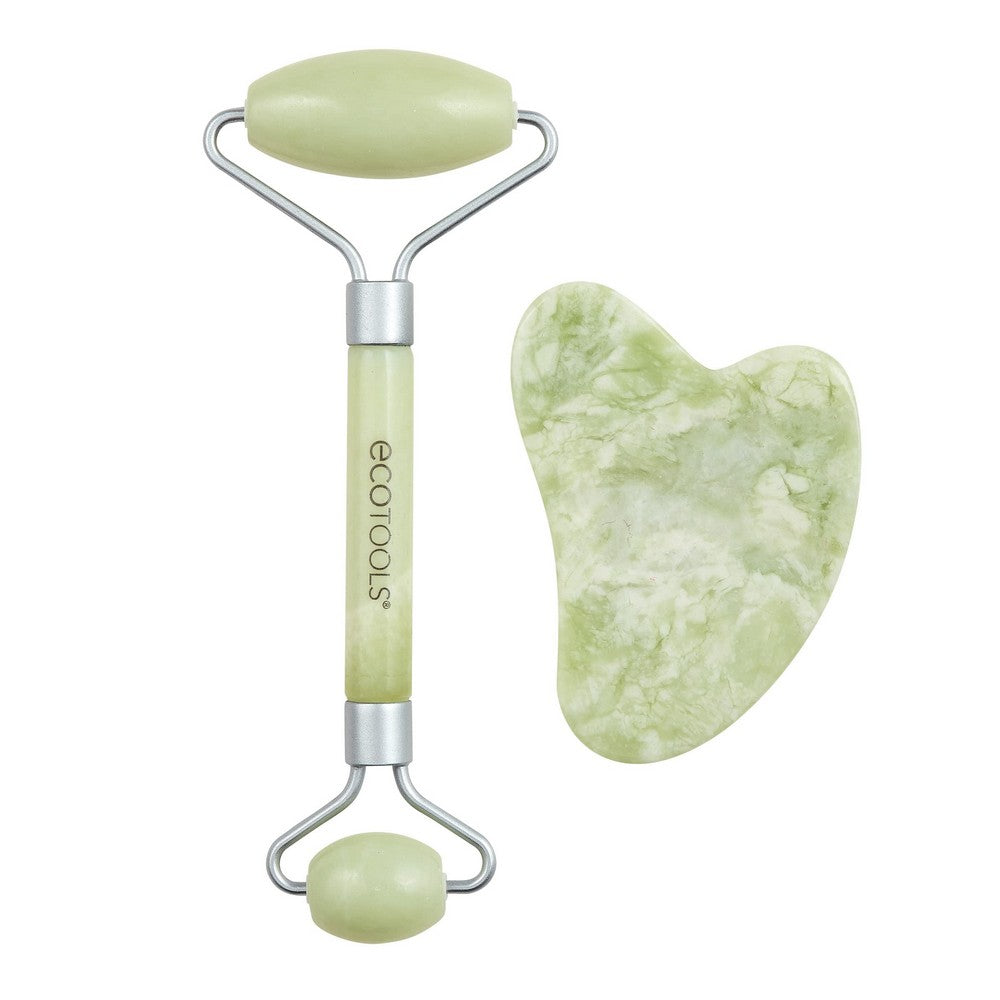 Anti-Ageing Treatment for Face and Neck Ecotools Jade Jade Set 2