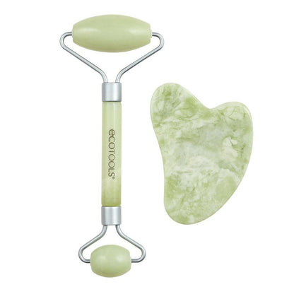 Anti-Ageing Treatment for Face and Neck Ecotools Jade Jade Set 2