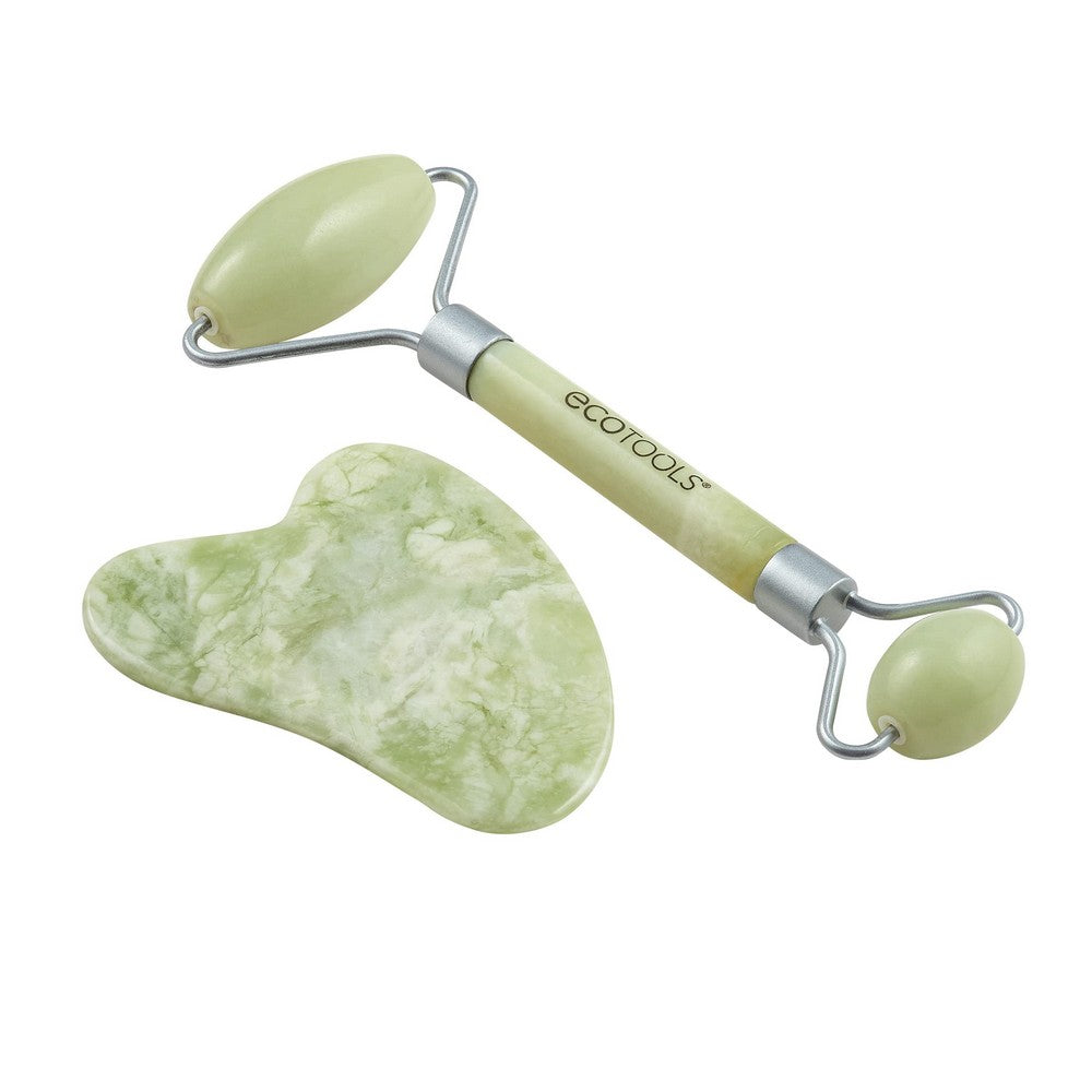 Anti-Ageing Treatment for Face and Neck Ecotools Jade Jade Set 2