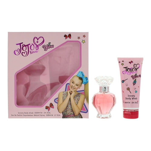 JoJo Siwa Be You Gift Set 50ml EDP + 100ml Body Wash