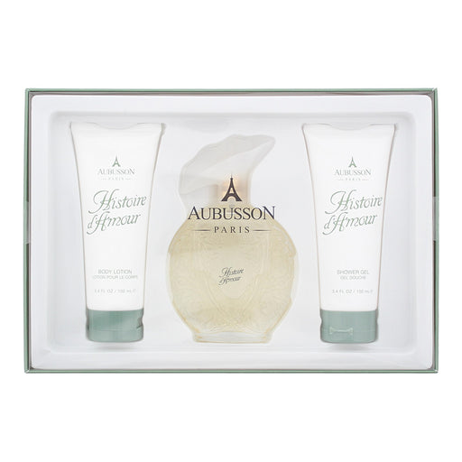 Aubusson Historie d'Amour Gift Set 100ml EDP + 100ml Body Lotion +