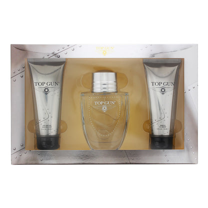 Top Gun Chevron Gift Set 100ml EDT + 100ml Shower Gel + 100ml