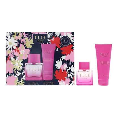 Elle Fleur Gift Set 100ml EDP + 100ml Body Lotion