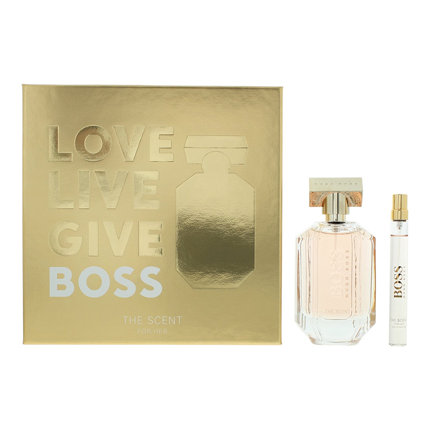 Hugo Boss The Scent for Her Gift Set 100ml EDP + 10ml EDP