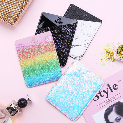 FLOVEME Credit Card Holder Purse Pocket Bag Leather Pouch for iPhone Xiaomi Phone Non-original