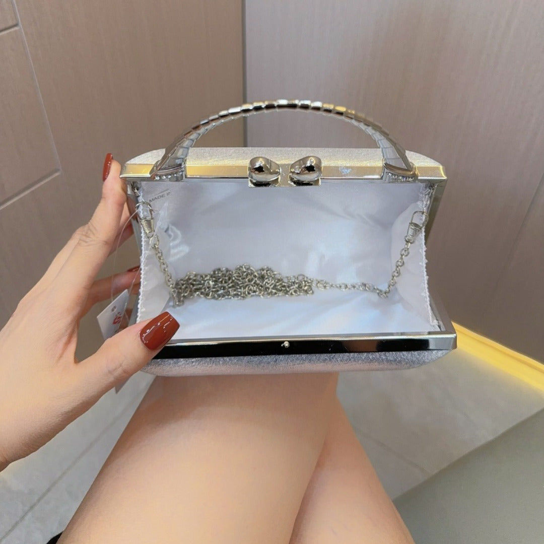 Gold Clutch Silver Clutch Purses Ladies Evening bag Party Dinner Bag