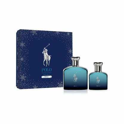 Men's Perfume Set Ralph Lauren Polo Deep Blue (2 pcs)