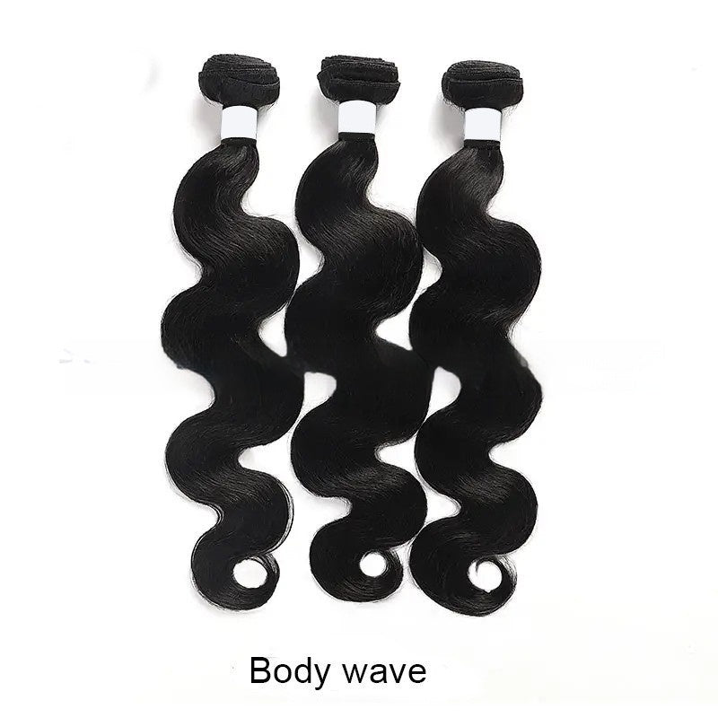 Color: BodyWave, Wig Length: 22inch - Wig Braids 7A Shunfa Human Hair Bundle Xuchang Wig Real Human Hair Extension