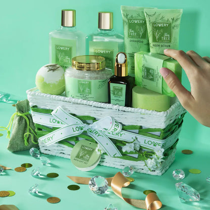 Wholesale Tea Tree Bath & Body Set - Luxury Aromatherapy Home Spa Set