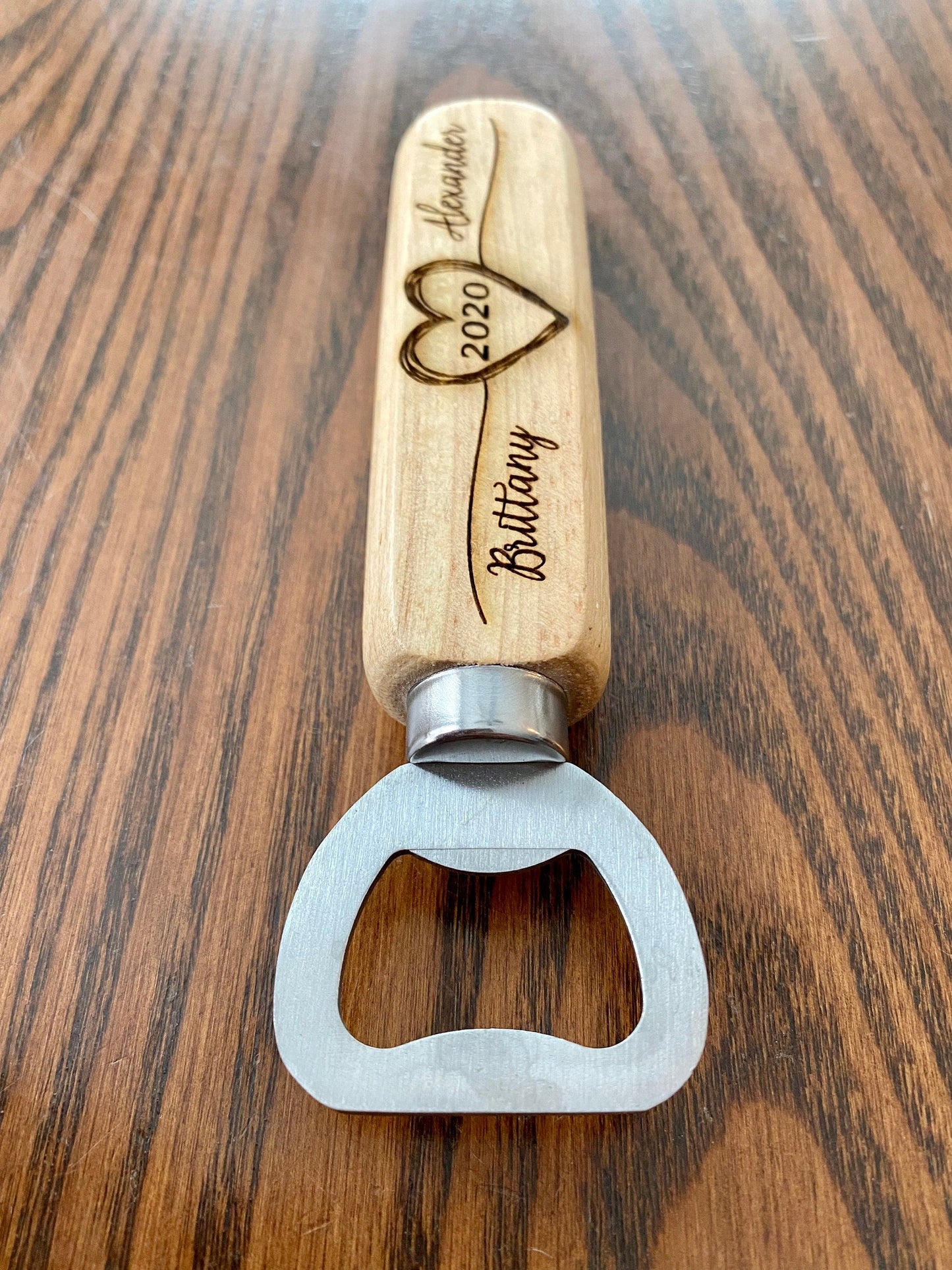 Wood Bottle Opener Wedding Favors