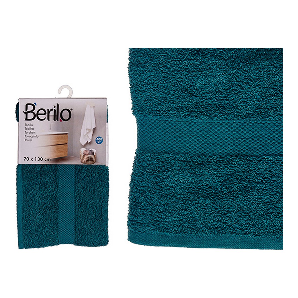 Bath towel Blue