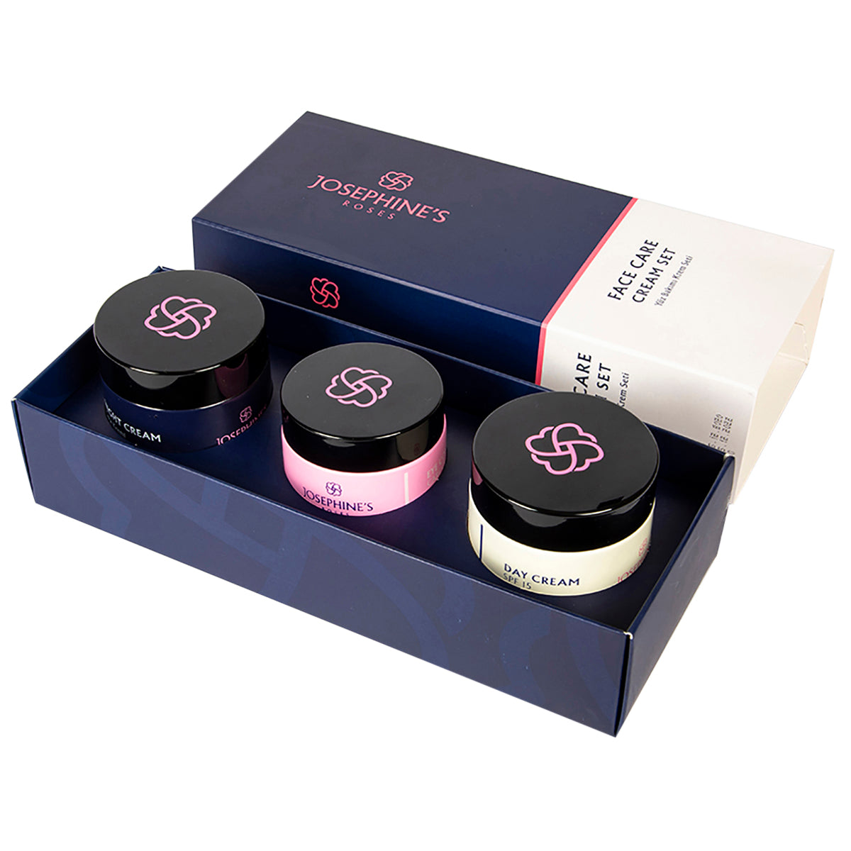 Josephine's Roses Gesichtscreme-Set, Anti-Aging Tagespflege und