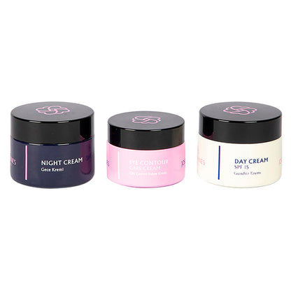 Josephine's Roses Gesichtscreme-Set, Anti-Aging Tagespflege und