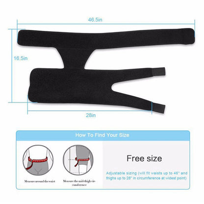 1 /2 Pcs Unisex Adjustable Hip Brace Thigh Compression Sleeve