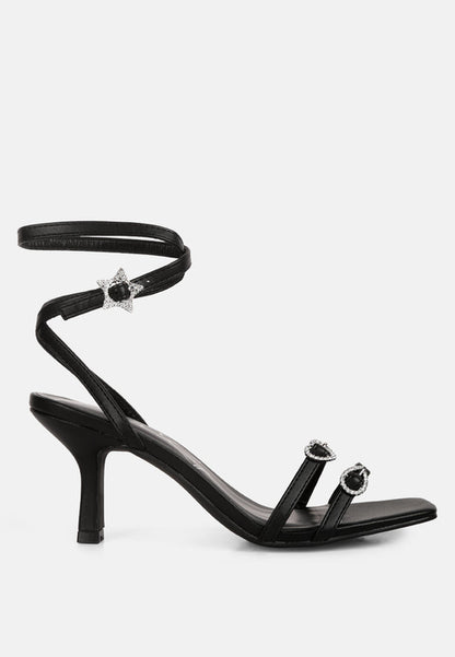 Buckle High Heel Sandals