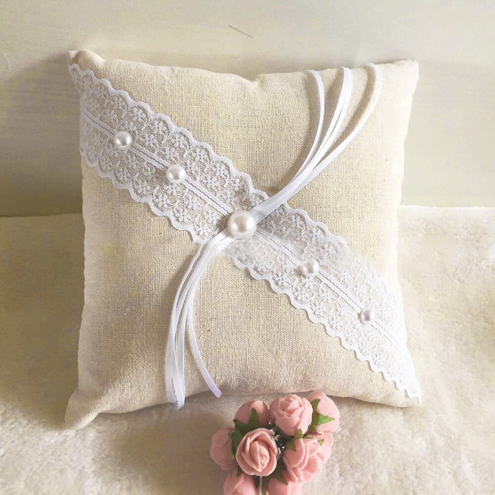 Burlap Wedding Flower Girl Basket Guest Book Pen