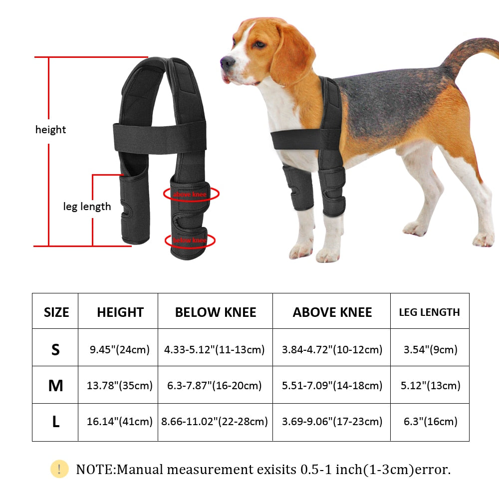 Dog Knee Brace Injuries Leg Brace Surgical Joint