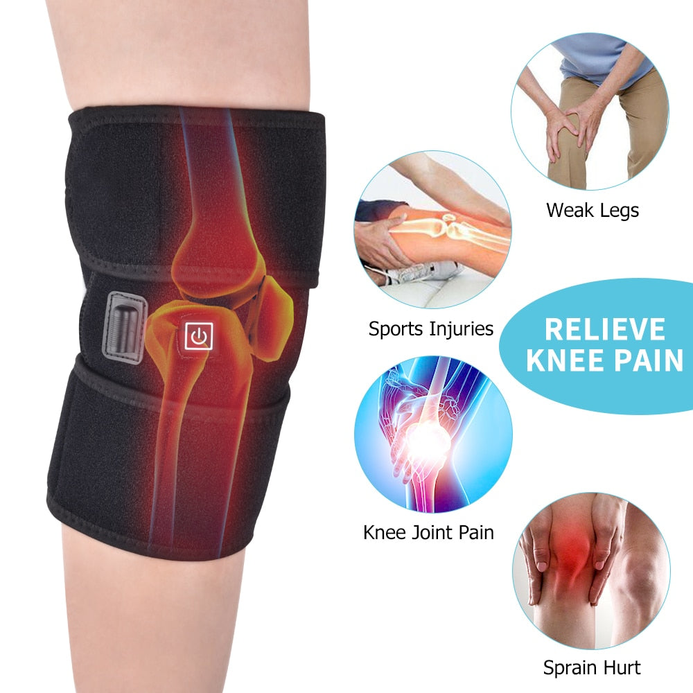 Heating Knee Pads Knee Brace Support Pads Thermal Heat Treatment Wrap