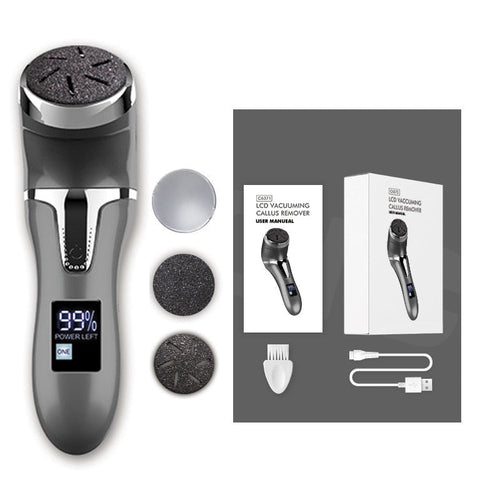 Electric Pedicure Foot Grinder File Callus Remover USB Rechargeable