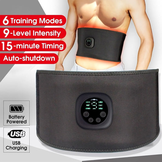 EMS Fitness Trainer Belt Waist Support Training Device