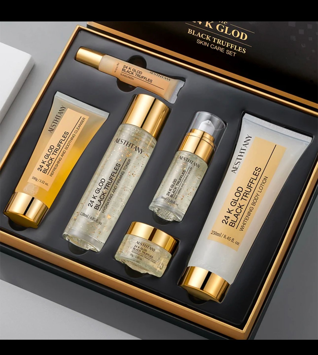 24K Gold Truffles Skin Care Set