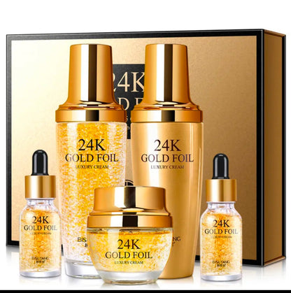 24K Gold Womens Anti Aging Set