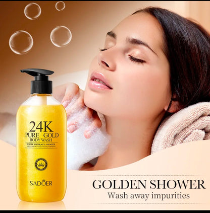 24K Gold Anti Aging Brightening Shower Gel