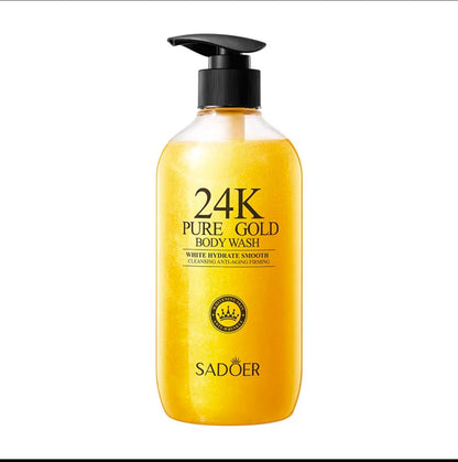 24K Gold Anti Aging Brightening Shower Gel