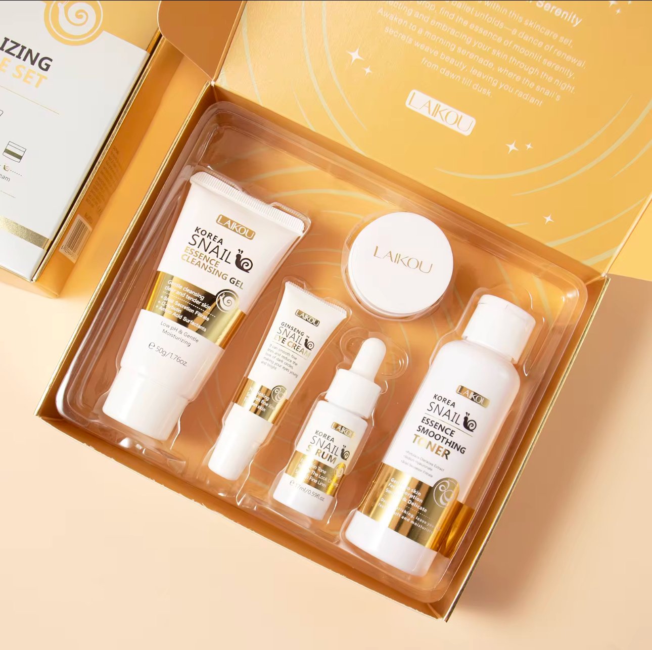 Snail Skin Revitalizing Anti Aging Skin Care Set