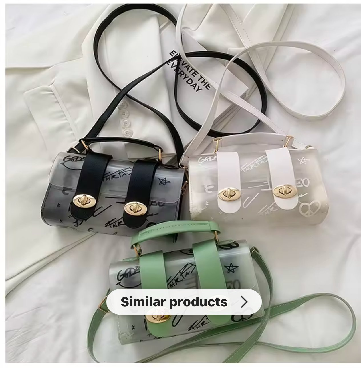 Luxury Clear Trendy Purse