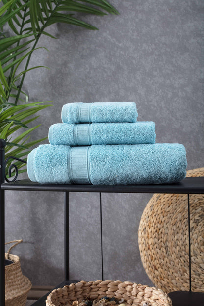 Turkish Cotton Bath Towel Set of 3