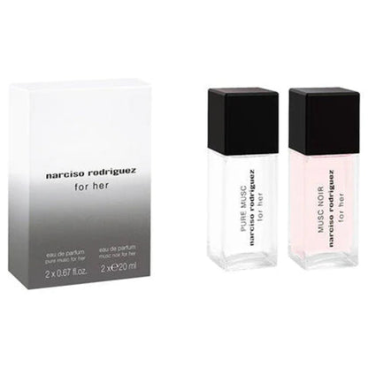 Narciso Rodriguez Layering Duo For Her Gift Set 20ml For Her Pure Musc