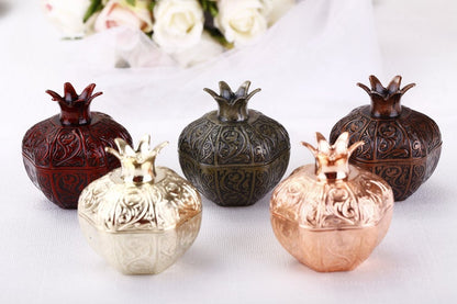 Pomegranate wedding favors, 50PCS