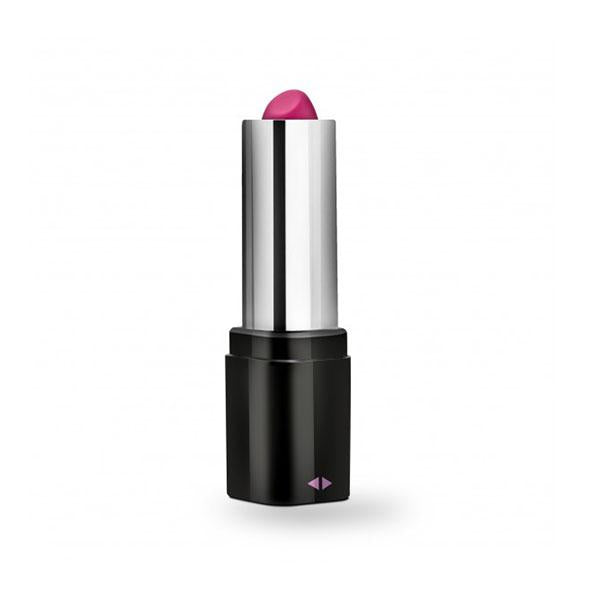 Rose Lipstick Vibe Black Vibrator