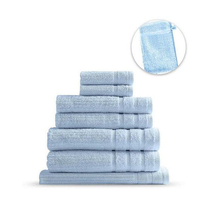 Royal Comfort Eden Egyptian Cotton 8 Piece Luxury Bath Towels Set