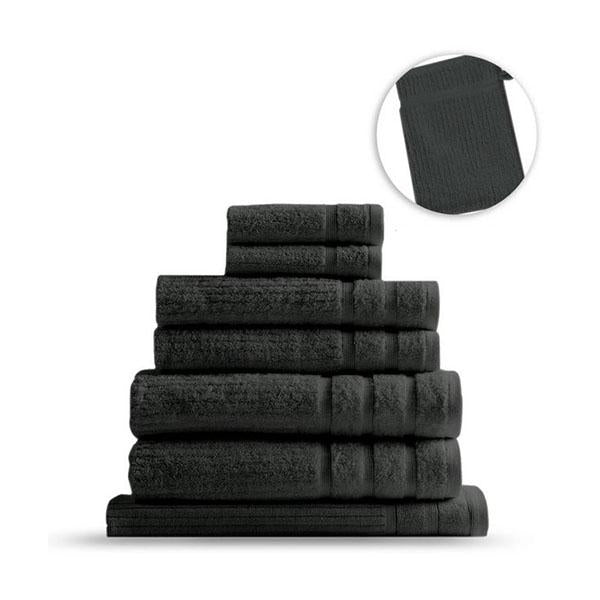 Royal Comfort Eden Egyptian Cotton 8 Piece Luxury Bath Towels Set