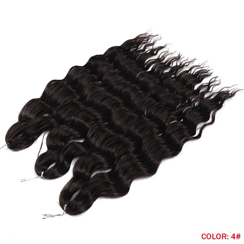 Synthetic Anna Hair Loose Deep Wave Braiding Hair Extensions 24 Inch