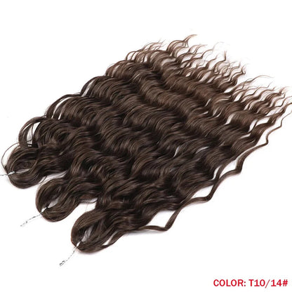 Synthetic Anna Hair Loose Deep Wave Braiding Hair Extensions 24 Inch