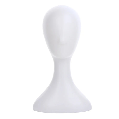 Pro Female Plastic Abstract Mannequin Manikin Head Model Wig Hat Hair