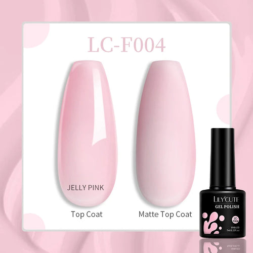 LILYCUTE 129 Colors 7ML Nail Gel Polish Nail Supplies Vernis Semi