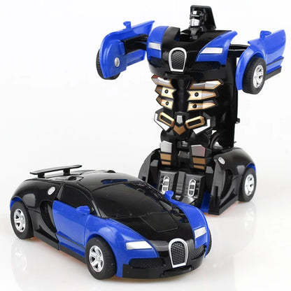 Transforming Robot With One Click Automatic Shape Conversion Boy Gift