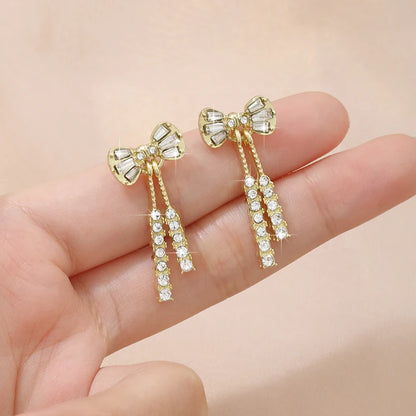 Earrings For Women Rhinestone Women Pendients Korean Design Fashion