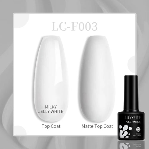 LILYCUTE 129 Colors 7ML Nail Gel Polish Nail Supplies Vernis Semi