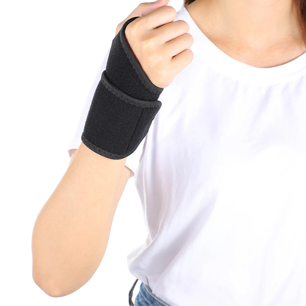 Heating Foam Wristbands Wrapped Joint Self-Heating Wrist Support Brace