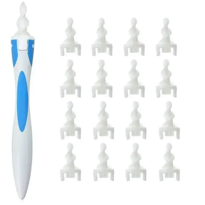 Ear Wax Remover Tool Ear Cleaner With Soft Silicone 16 Replacement