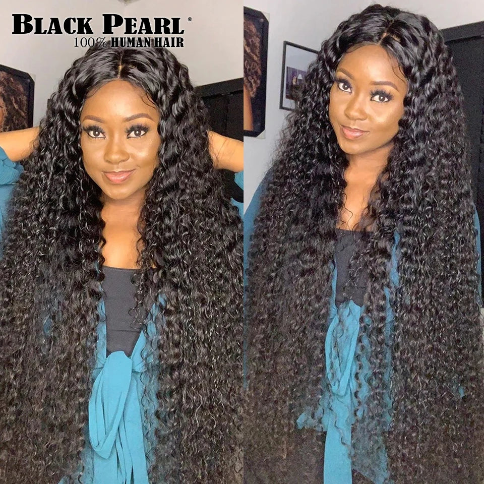 Mongolian Afro Kinky Curly Bundles 1/3/4PCS Human Hair Extensions 100%