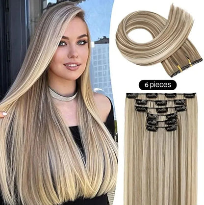 Clip In Hair Extensions Hair Extensions Thick Long Lace Weft