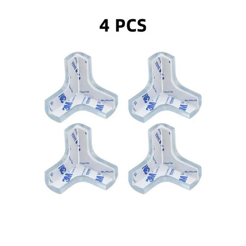 Child Baby Safety Silicone Protector Table Soft Transparent Children