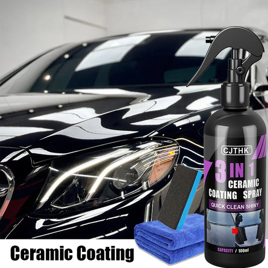 3 In 1 Car Ceramic Nano Coating Liquid Coatin Nano Crystal Hydrophobic