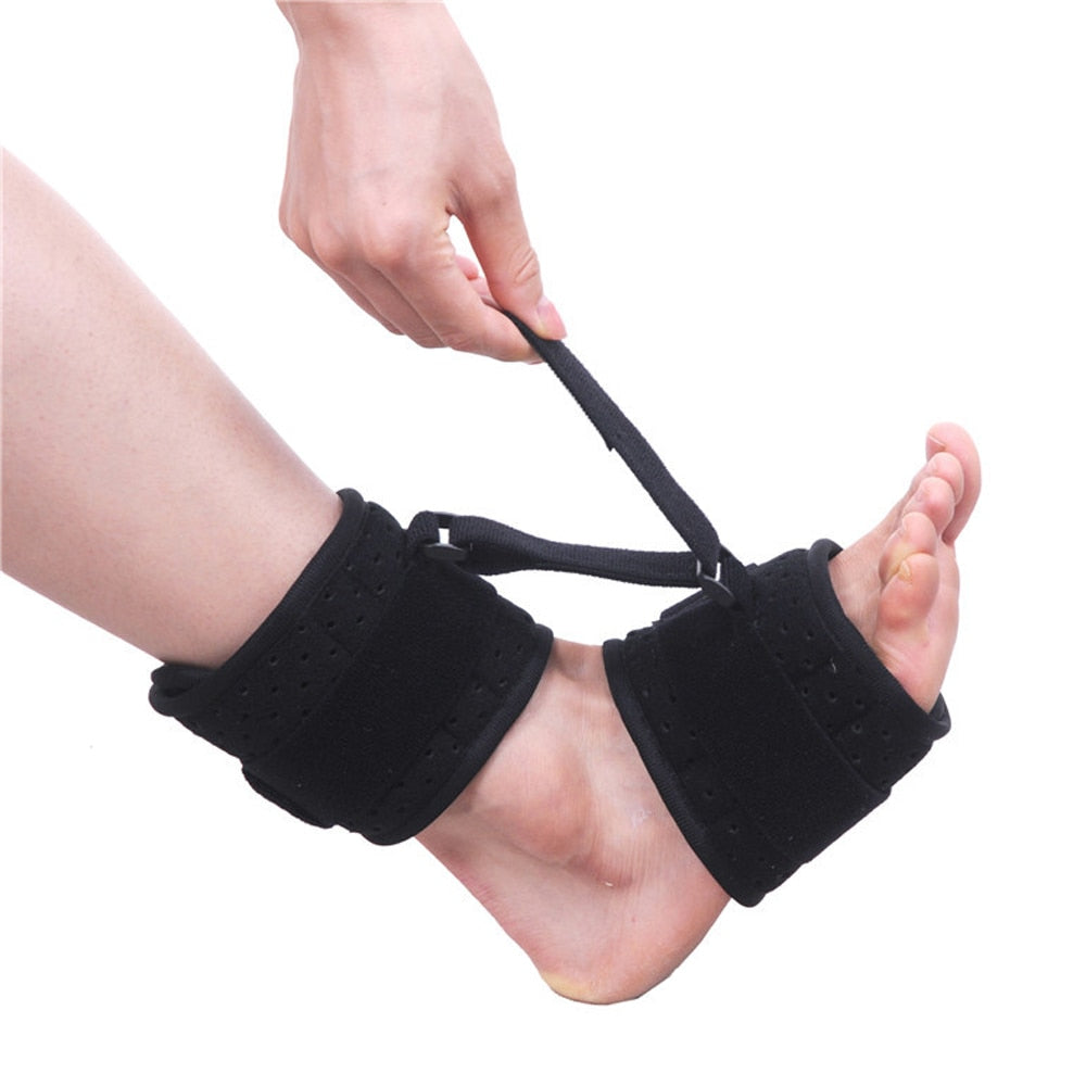 Adjustable Foot Drop Orthotic Brace Plantar Fasciitis Sprained Ankle